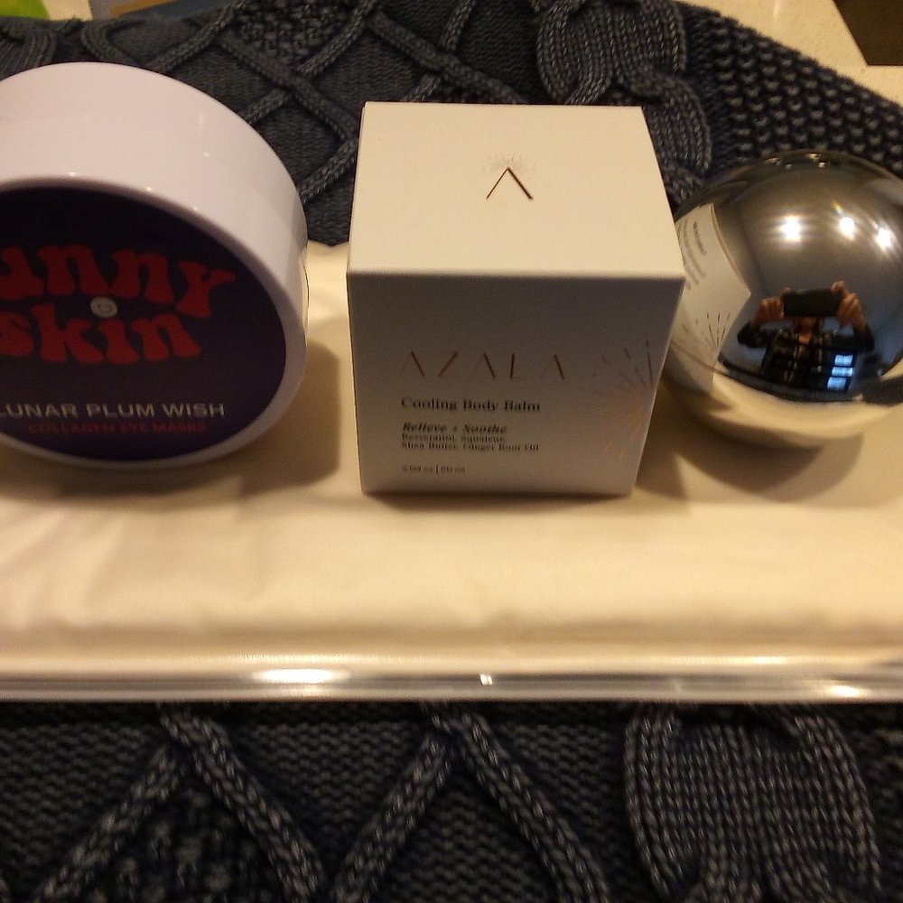 Azalea cooling bomb /collagen eye mask/joyce manelli face oeel